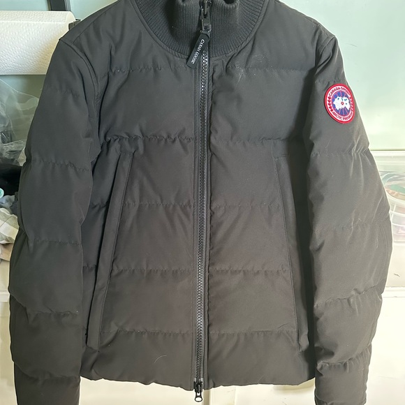 Canada Goose Black Woolford Down Jacket